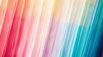 Aufkleber - Soft gradient of colors fading into each other AI generated illustration