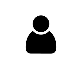 Poster - User profile icon. Default social media profile photo symbol vector design and illustration. 
