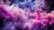 Abstract background with galactic figures and clouds in space with cosmic elements