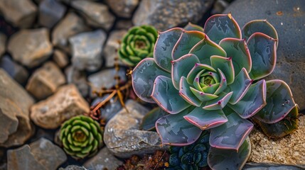 Wall Mural - Agave (Agave ghiesbreghtii) in the detail select focus, art picture of plant