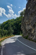 Mountain road or driving road. Montenegro.