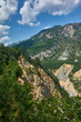 Montenegro mountains. Valley of Tara river. 