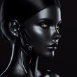 © customer solution - Black fashion model
