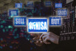スマートフォンでの株式取引のイメージ 新NISA

