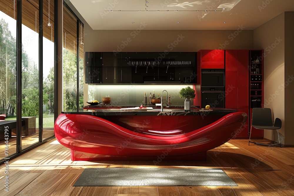 Art modern nouveau Kitchen design, merging timeless elegance ...