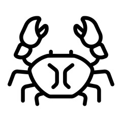 Sticker - crab