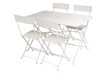 Set of folding table and chairs