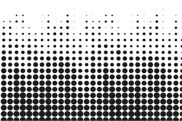 abstract gradient halftone dots background Pop art template texture Vector illustration