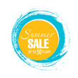 © Igorideas - summer sale banner vector illustration