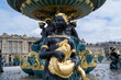 Fontaine de la place de la concorde à Paris