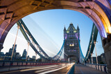Fototapeta Fototapeta Londyn - Night shot of Tower Bridge.