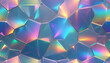 © anmitsu - Seamless trendy iridescent rainbow foil texture background material.Seamless trendy iridescent rainbow foil texture background material. Seamless pattern.