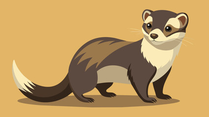 Poster - Discover Stunning Ferret Vector Art Perfect for Web & Print Projects