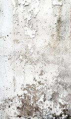 Canvas Print - Aged concrete wall with cracked and peeling monochrome paint, creating a vintage grunge texture.