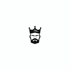 Wall Mural - Crown logo design icon vector template