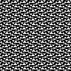 Poster - Random diagonal black and white pattern background - seamless repeating repetitive vector graphic
