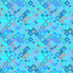 Poster - Colorful geometrical mosaic pattern background - abstract vector graphic