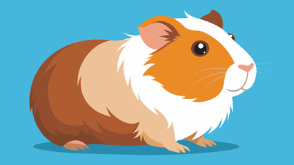 Wall Mural - Adorable Guinea Pig Vector Illustration Bringing Cuteness to Your Designs