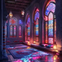 Ramadan Kareem background illustrations