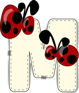 Alphabet Lady Bug 