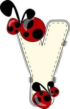 Alphabet Lady Bug 