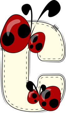 Alphabet Lady Bug 