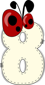 Alphabet Lady Bug 