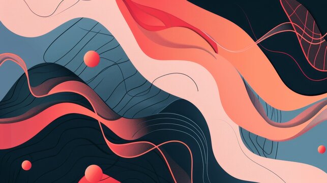 Modern Trendy Abstract Design