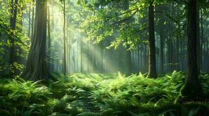  Ethereal Rhapsody: A Mesmerizing Dance of Light and Shadows in the Enchanted Wilderness