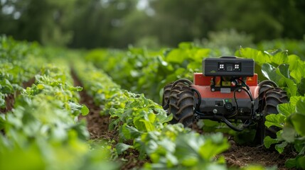 Poster - Automated Tractor Navigating Between Rows of Crops in a Field