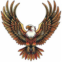 Wall Mural - Eagle Soars High, Freedom Calls