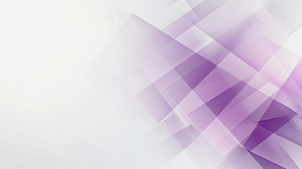 Wall Mural - Abstract purple geometric silhouette on white background.