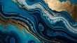 Beautiful Natural Luxury. Marbleized effect. Ancient oriental drawing technique. Style incorporates the swirls of marble or the ripples of agate for a luxe effect. Very beautiful painting.