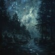 Dark forests where the night sky is clearer than anywhere else