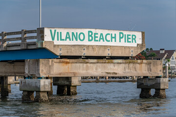 Canvas Print - vilano beach, fl