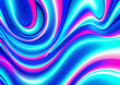 © LIUBOMYR - Bright poster, fashionable restro style, wavy multi-colored, beautiful wide format, 60s, 70s, 80s, colorful watercolor background for poster or brochure cover design, Generative AI