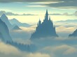 구름 위 castle