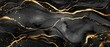 Black marble wall art abstract gold lines interwoven with ink and watercolor textures.
