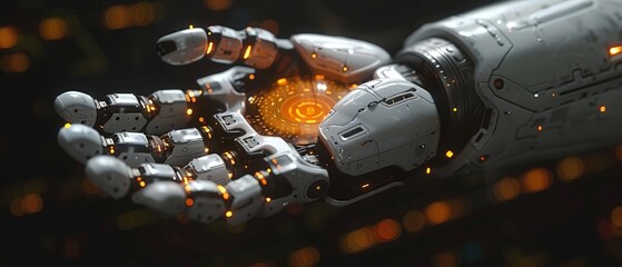 Leinwandbilder - Technology artificial intelligence or AI for working tools. Chatbot Chat AI to implement innovative network connections to facilitate online access to information and data.