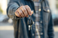 Man In Possession Of New Car Keys