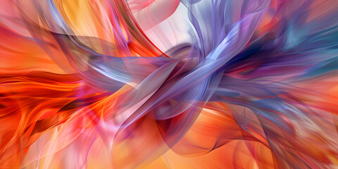 Poster - Abstract Dynamic Compositions Capturing Motion and Harmony Essence Artistic Expression.