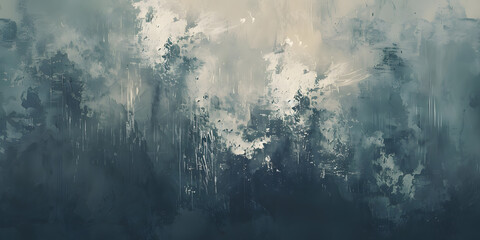 Poster - Subdued Tones Abstract Background Evoking Serenity and Depth