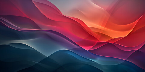 Poster - Subtle Color Nuances Blend in Abstract Background Artwork - Harmonious Visual Thrills