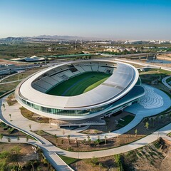 Innovative green sports complex