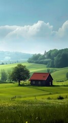 Wall Mural -  German Landscape