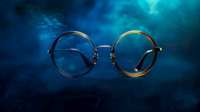 Mysterious Spectacles In A Smoky Blue Haze