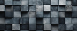 Fototapeta Przestrzenne - Cubic Abstract texture backgrpund, 3d geometric gradient shapes, concrete stone pattern, banner design