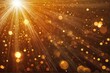 Abstract background with sun God rays or light burst