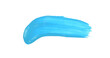 Blue watercolor painting isolated on transparent background. watercolor png.