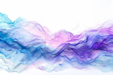 Wall Mural - Alcohol ink purple blue texture. Fluid ink abstract background. purple blue abstract painting background.  Generative ai